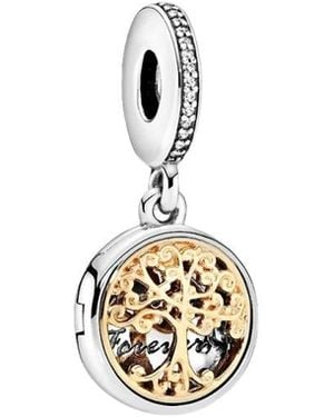 PANDORA Familie Wortels Bedel - Metallic