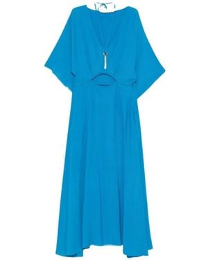 SIMONA CORSELLINI Midi Dresses - Azul