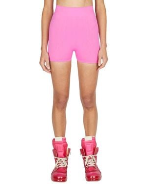 Rick Owens Fitted Bike Shorts - Pink