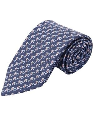 Ferragamo Ties - Bleu