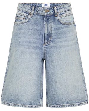 Ball Denim Shorts - Blu