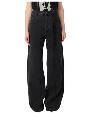 Ann Demeulemeester Wide Jeans - Black