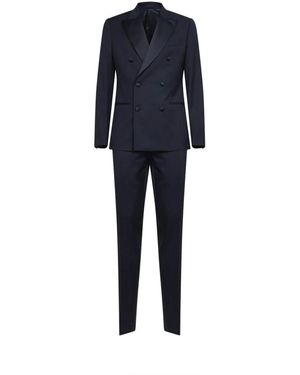 Lardini Kostuums ,Blauw ,Single Breasted Suits