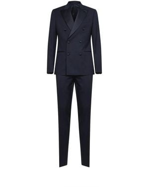 Lardini Kostuums ,Blauw ,Single Breasted Suits