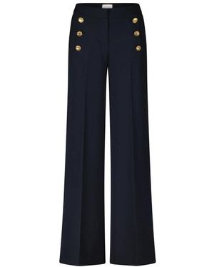Seductive Wide Trousers - Blue
