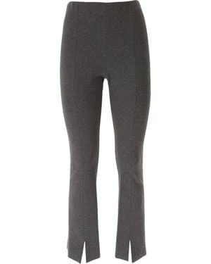 Liviana Conti Slim-Fit Trousers - Grey
