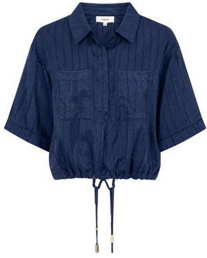 Suncoo Overhemden ,Blauw ,London Blusa