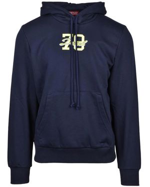 DIESEL Hoodies - Blue