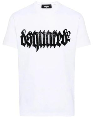 DSquared² Tops ,Wit ,T-Shirts