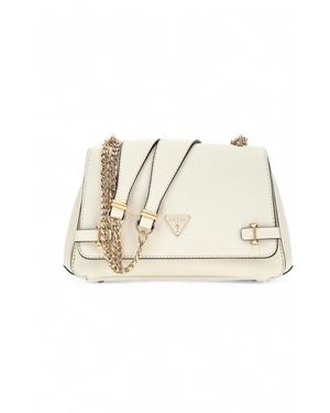 Guess Rosalba Flap Crossbody Bag - Natur