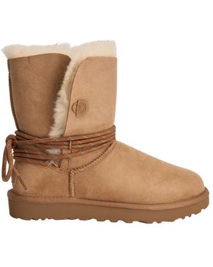 UGG Classic Bailey Tie - Braun