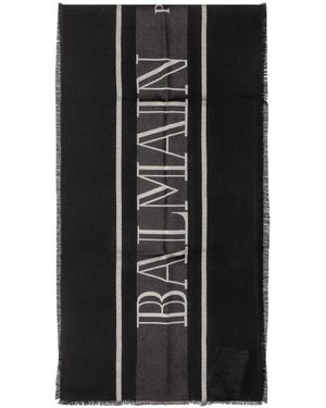 Balmain Winter Scarves - Noir