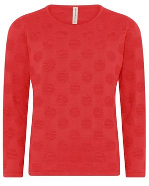 Skovhuus Round-Neck Knitwear - Red