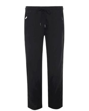 KARL LAGERFELD Straight Trousers - Black