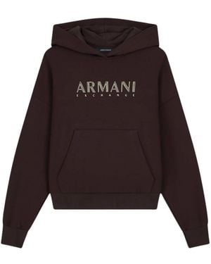 ARMANI EXCHANGE Hoodies - Morado