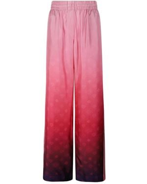 CASABLANCA Wide Trousers - Red