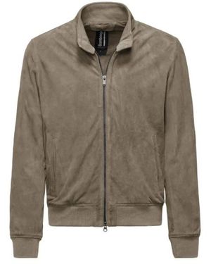 Bomboogie Leather Jackets - Marron