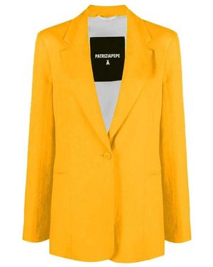 Patrizia Pepe Blazers - Yellow