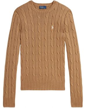 Ralph Lauren Round-Neck Knitwear - Brown