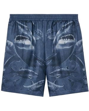 Burberry Casual Shorts - Blue