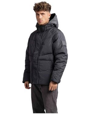 Off The Pitch Winter Jackets - Bleu