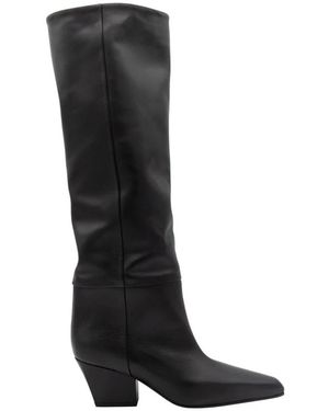 Paris Texas High Boots - Black