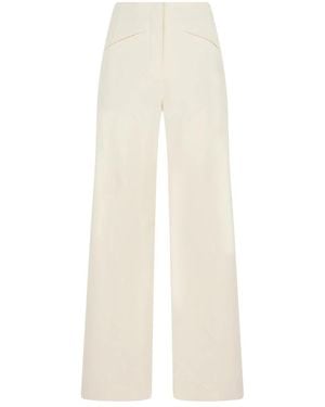 Veronica Beard Wide Trousers - Blanco
