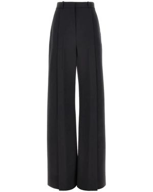 Del Core Wide Trousers - Negro