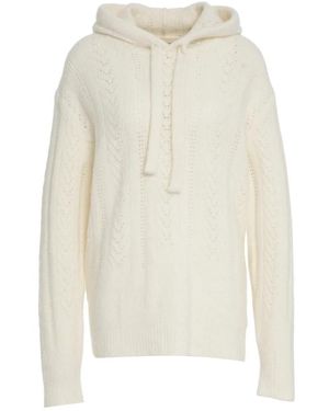 ATOMOFACTORY Eleganter Strick Bianco Aw25 Pullover - Weiß