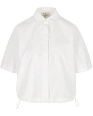 AME ANTWERP Overhemden ,Wit ,Katoen The Jodi Shirt