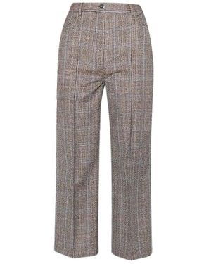 Barbara Bui Broeken ,Bruin ,Wol Wollen Broek - Grijs