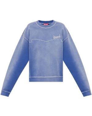 DIESEL Sweatshirts - Azul