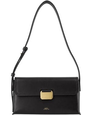 A.P.C. Shoulder Bags - Nero