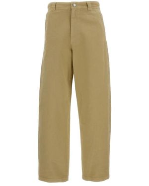 A.P.C. Wide Trousers - Green