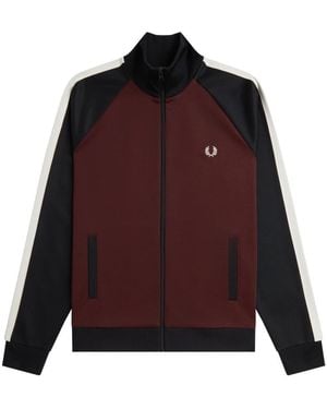 Fred Perry Zip-Throughs - Morado