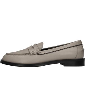 Barba Napoli Loafers - Grey