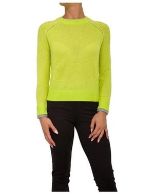 Nenette Round-Neck Knitwear - Black