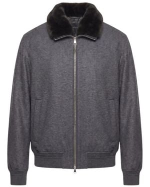 Montecore Jassen ,Grijs ,Wol Bomberjack
