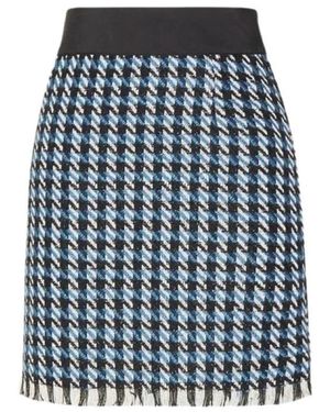 BOSS Kurzer Rock - Blau