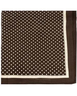 Matteau Accessoires ,Bruin ,Silk Sarong 0 - Zwart