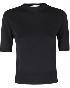 SOLOTRE Round-Neck Knitwear - Noir