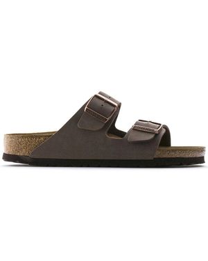 Birkenstock Sliders - Marrone