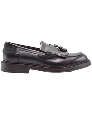 Doucal's Loafer Mit Quasten-Detail - Schwarz