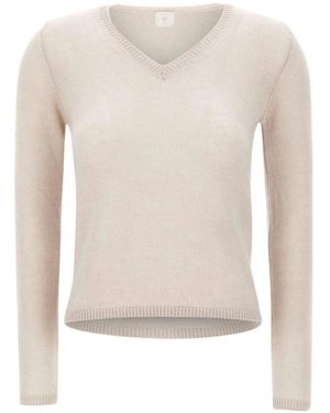 Eleventy V-Neck Knitwear - Neutro