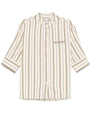 Paul & Joe Overhemden ,Shirts - Naturel