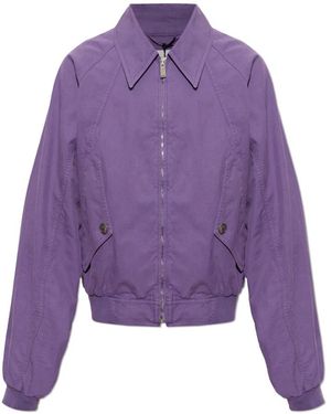 Versace Bomber Jackets - Violet