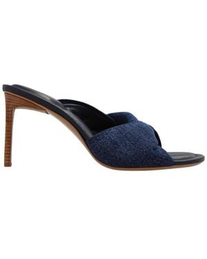 Jacquemus Heeled Mules - Blu