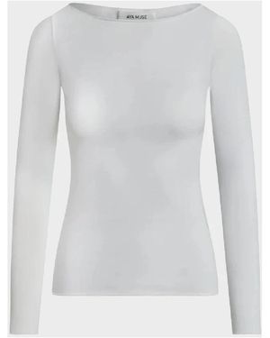 AYA MUSE Long Sleeve Tops - Gris
