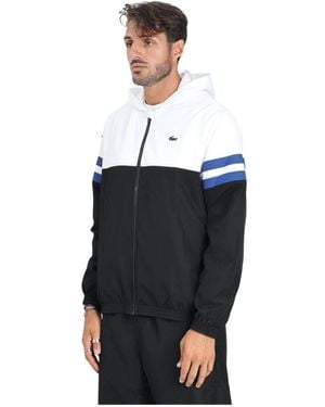 Lacoste Windbreaker Jacke - Schwarz