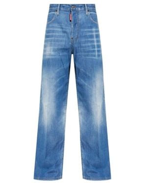 DSquared² Wide Jeans - Azul